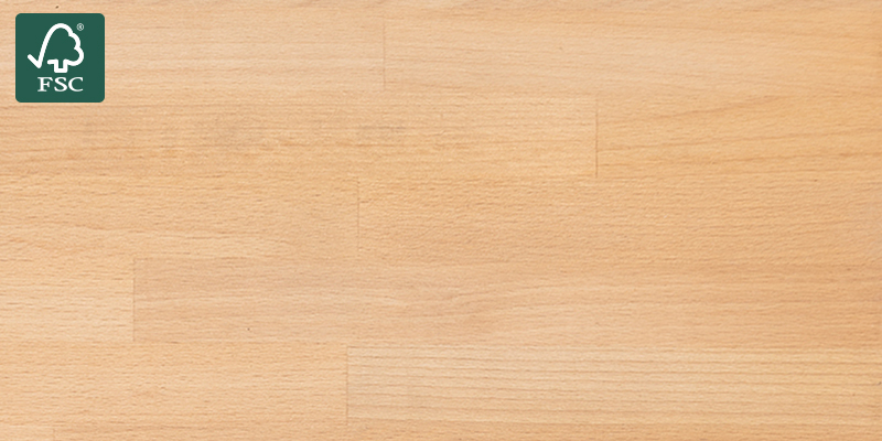Beech Natural Oiled Bänkskiva i massivt trä med namnet Beech Natural Oiled