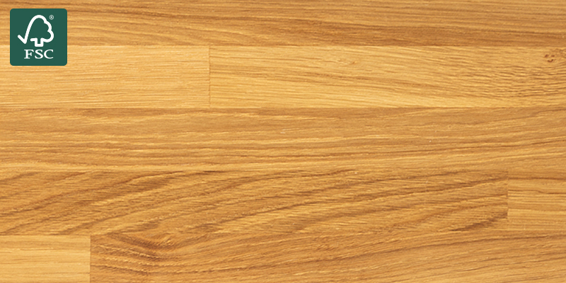 Oak Natural Oiled Bänkskiva i massivt trä med namnet Oak Natural Oiled