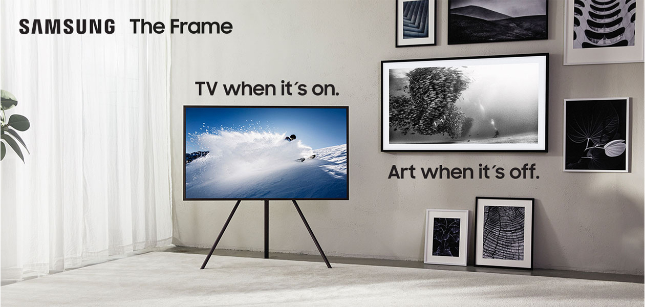 Samsung The Frame 2020 - konst-TV med QLED Samsung The Frame 2020 - konst-TV med QLED
