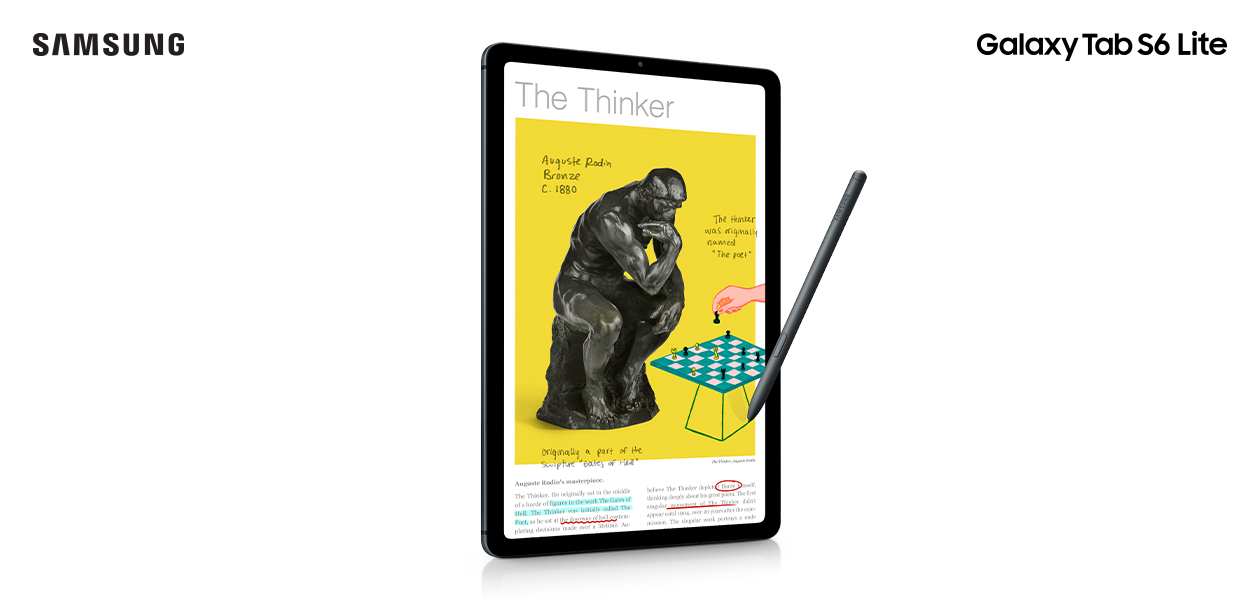Samsung Galaxy Tab S6 Lite är surfplattan för hela familjen Samsung Galaxy Tab S6 Lite