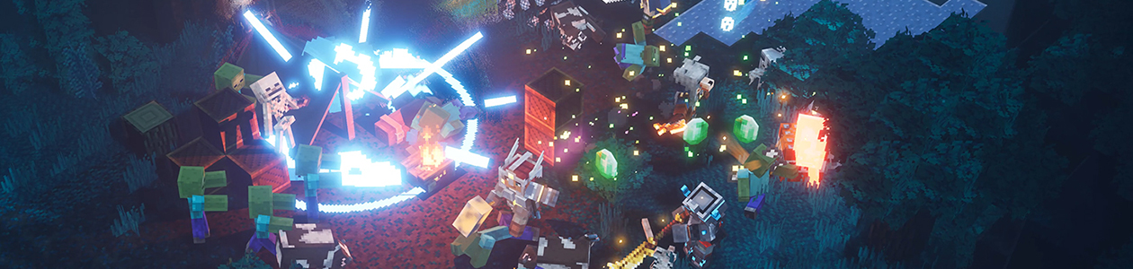 Kämpa mot nya mobs i MInecraft Dungeons Kämpa mot nya mobs i MInecraft Dungeons