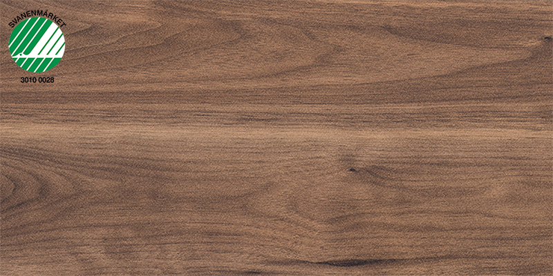 Walnut 4447-EM Laminatbordsskiva med namnet Walnut 4447-EM