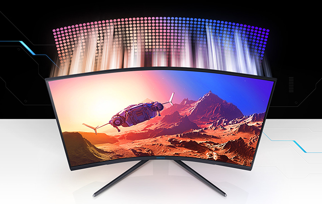 QLED i Odyssey-serien ger dig en mäktig upplevelse Demonstration av hur QLED fungerar