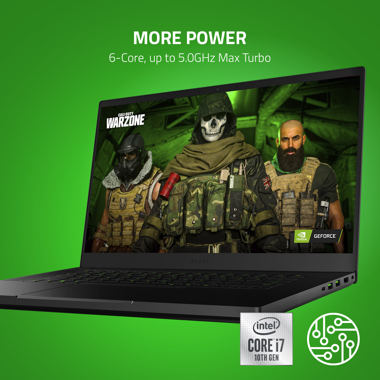 Intel Core i7 ger datorn kraftfull prestanda Med en 6-core Intel Core i7-processor har datorn rejält med kraft