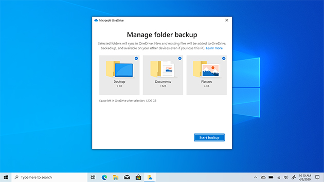 OneDrive synkar filerna mellan alla enheter OneDrive