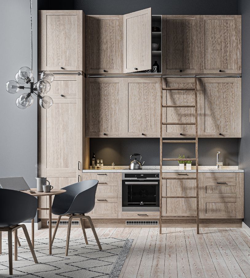 Shaker Natural Oak kök Bild av Shaker Natural Oak kök