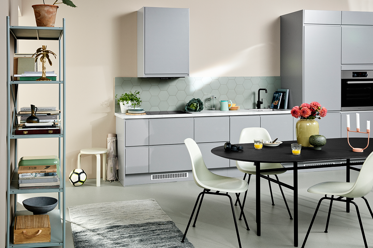 Integra Steel Grey kök Bild av Integra Steel Grey kök