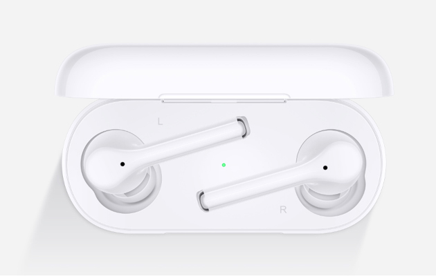 Huawei Freebuds 3i har 3,5 timmars batteritid Huawei Freebuds 3i i etuiet