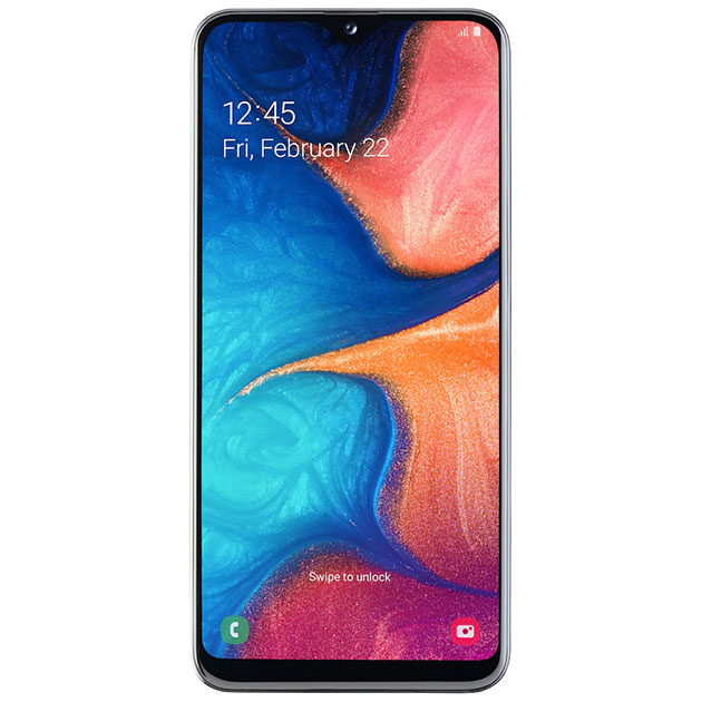Samsung Galaxy A20e Samsung Galaxy A20e framifrån