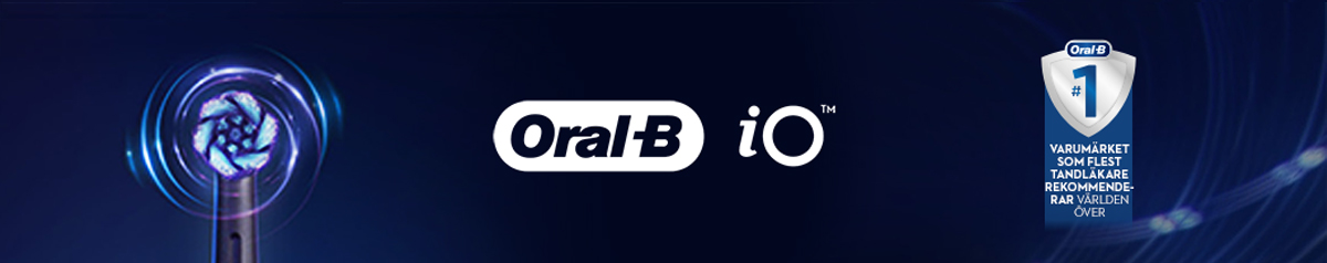 Oral-B iO – den bästa tandrengöringen Oral B iO