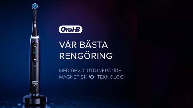 Oral B iO med revolutionerande magnetisk iO-teknik Oral B iO