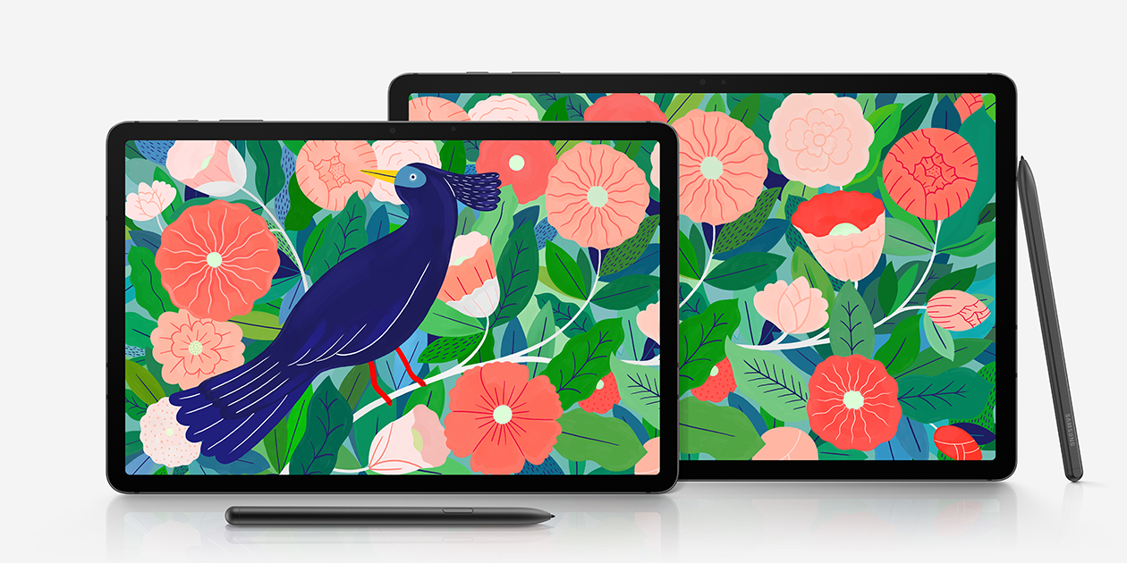 Samsung Galaxy Tab S7 och Samsung Galaxy Tab S7+ Samsung Galaxy Tab S7 och Samsung Galaxy Tab S7+