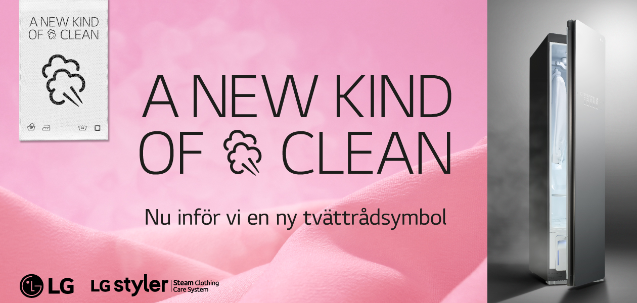 LG inför ny tvättsymbol = Ångsymbol som ny tvättsymbol för LG