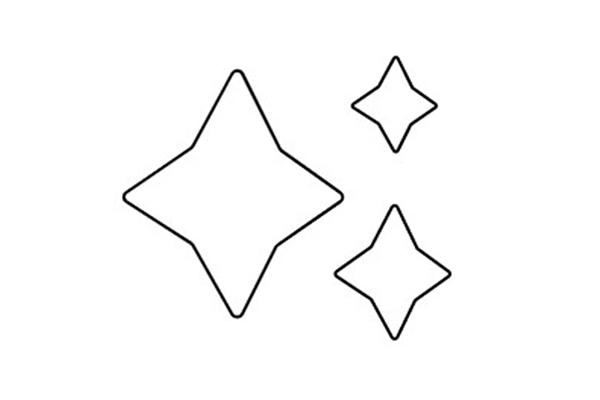 Fräscha upp kläder med ånga = Symbol av tre ångpartiklar