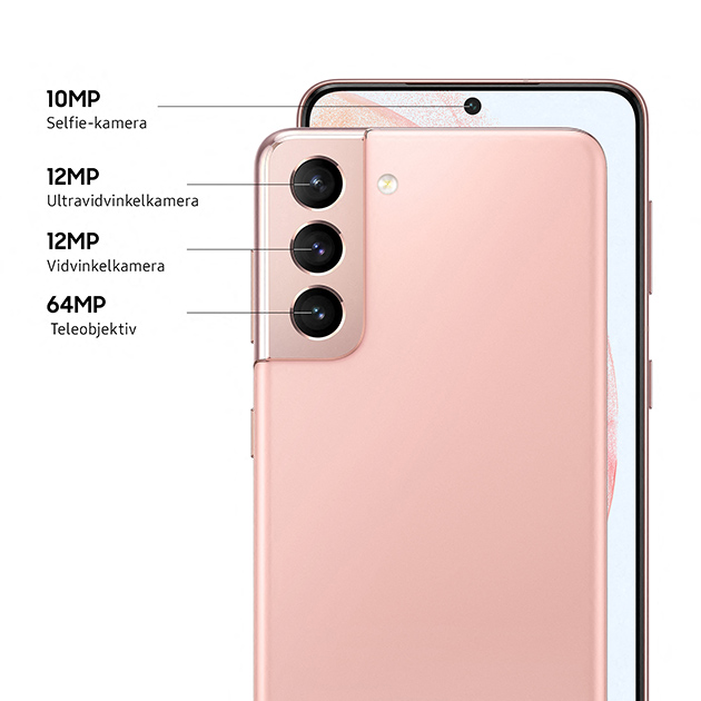 64 megapixel i Galaxy S21 ger en känsla för detaljer Samsung Galaxy S21