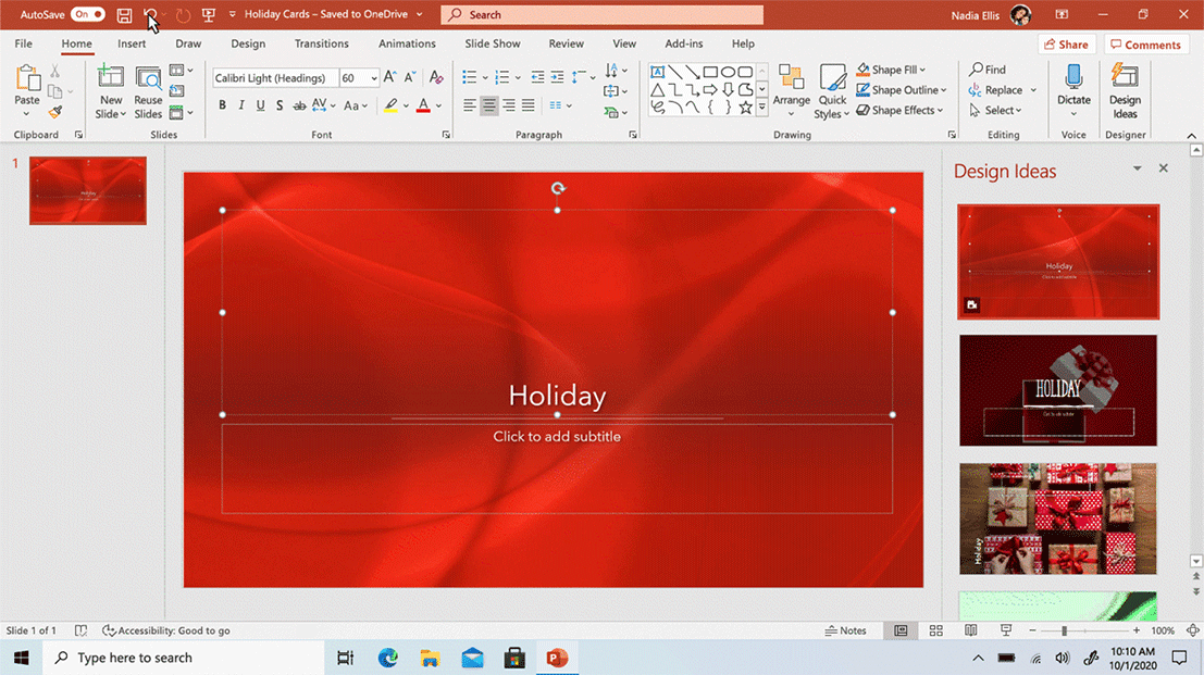 PowerPoint Designer PowerPoint Designer