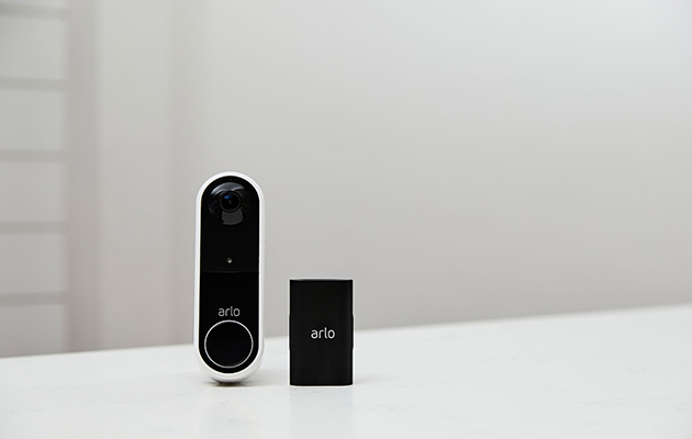 Ingen basstation behövs Arlo Video Doorbell