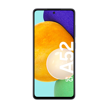 Batteriet är på 4500 mAh Samsung Galaxy A52 5G