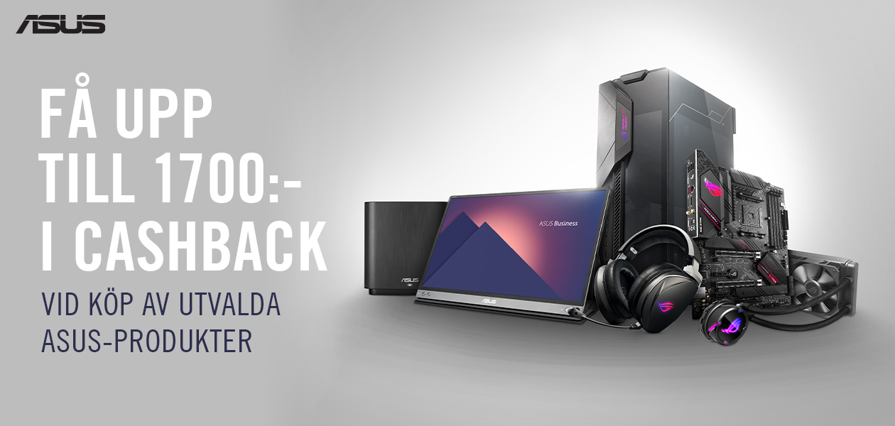 Cashback-kampanj från ASUS Cashback-kampanj från ASUS