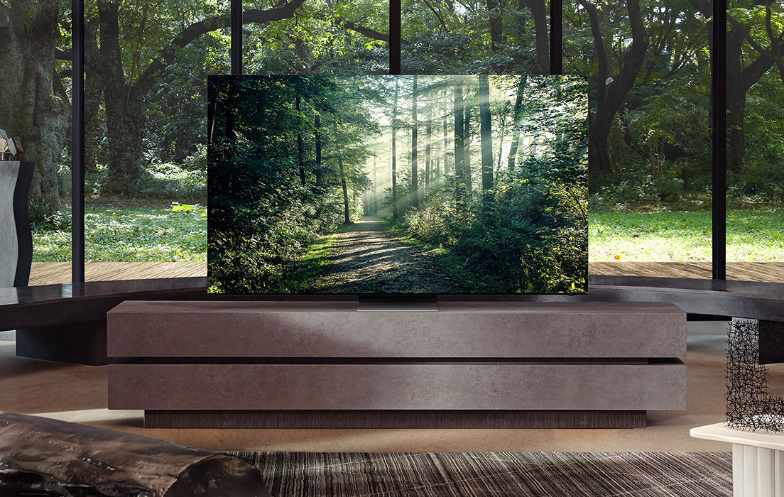 Neo QLED 8K har flera ljuskällor och avancerad uppskalningsteknik för bildkvalitet i världsklass Neo Quantum Processor
