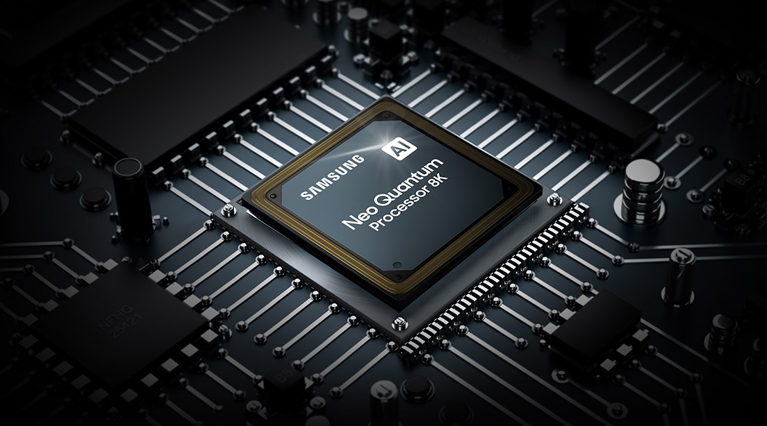Neo Quantum Processor är tekniken som anpassar ljud och video för att ge en bättre TV-upplevelse Neo Quantum Processor