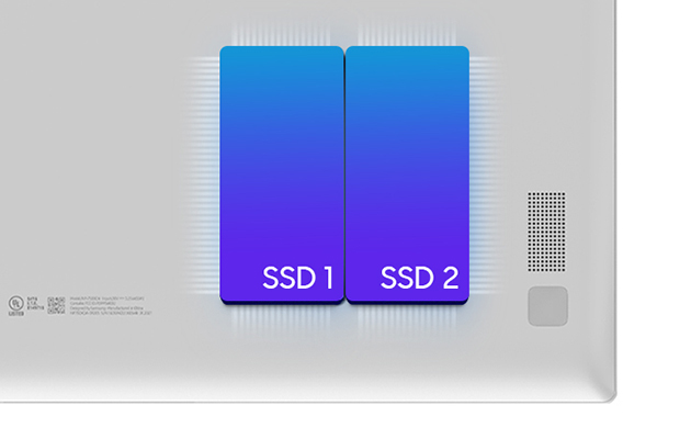 Lagra mer med Dual SSD Lagra mer med Dual SSD