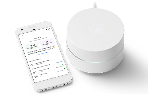 Google WiFi AC1200 router - Router - Elgiganten