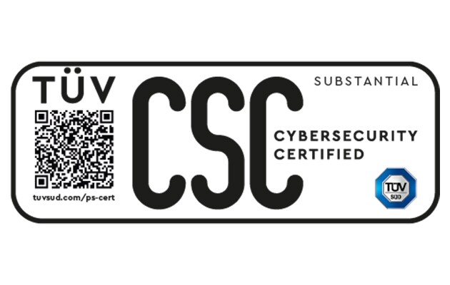 Logo med texten CSC - Cybersecurity Cerified 
