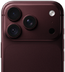 iPhone 18 Pro i bourgogne, med 48 MP huvudkamera med variabel bländare