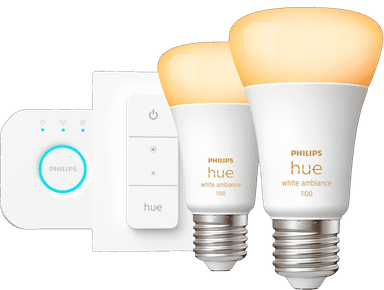 Philips Hue Ampoule White & Col. Amb. Lightguide, 6.5 W