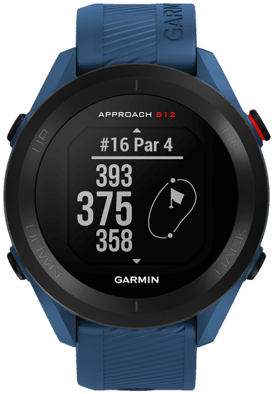 Garmin Approach S12 2022 GPS golfklocka (blå)