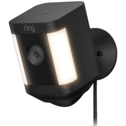 Ring Spotlight Cam Plus säkerhetskamera (svart/trådbunden)