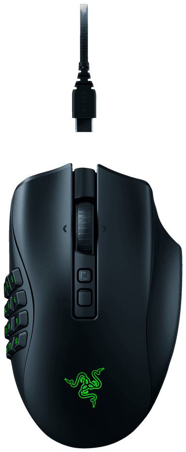 Razer Naga V2 Pro trådlös gamingmus