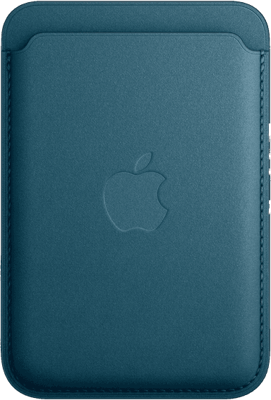 iPhone FineWoven plånbok med MagSafe (pacific blue)