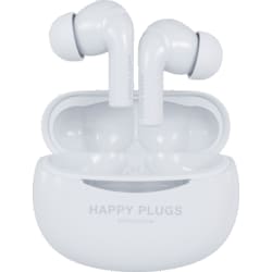 Happy Plugs Joy Pro true wireless in-ear-hörlurar (vita)