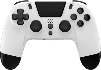 Gioteck VX-4 PlayStation 4 trådlös gamepad (vit)