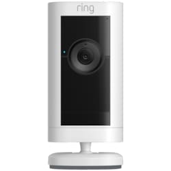 Ring Stick Up Cam Pro säkerhetskamera (vit/batteri)