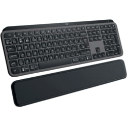 Logitech MX Keys S trådlöst tangentbord med handledsstöd (grafit)