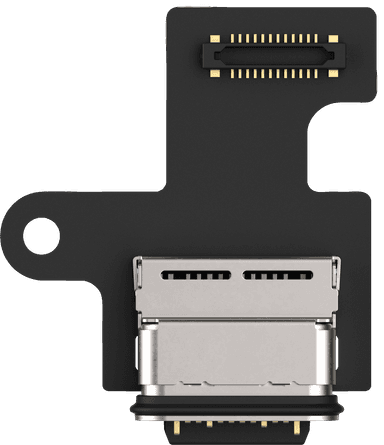 Fairphone 4 USB-C port (svart)