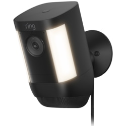 Ring Spotlight Cam Pro säkerhetskamera (svart/trådbunden)