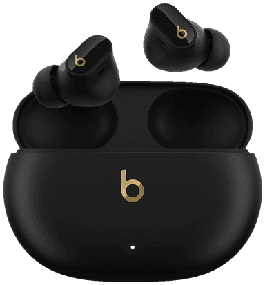 Beats Studio Buds + True Wireless in ear-hörlurar (svart/guld)