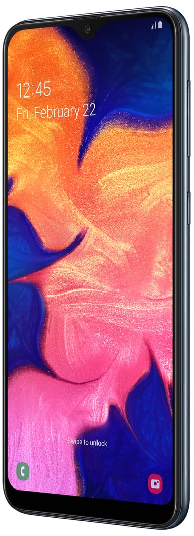Samsung Galaxy A10 smartphone (svart)
