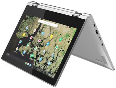 Lenovo Chromebook C340 11.6" 2-i-1 (platinumgrå)