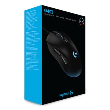Logitech G403 Prodigy gamingmus (svart)