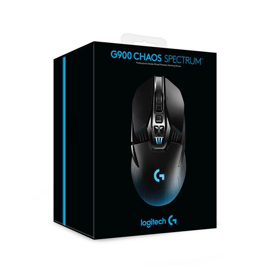 Logitech G900 Chaos Spectrum Gaming mus (svart)