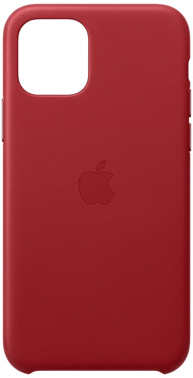 iPhone 11 Pro läderfodral (röd)