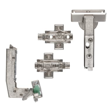 Epoq Tiomos mjukstängande gångjärn 110 90A 2-pack (silver)