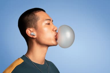 Libratone TRACK Air+ true-wireless in-ear hörlurar (vit)