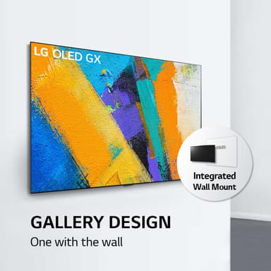 LG 65" GX 4K OLED TV OLED65GX med integrerat väggfäste (2020)
