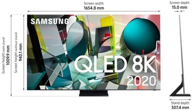 Samsung 75" Q950TS 8K UHD QLED Smart-TV QE75Q950TST (2020)